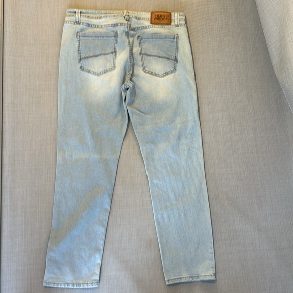 38x30 indigo wisdom straight leg jeans - Picture 4 of 8